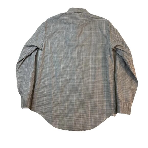 Calvin Klein Long Sleeve Button Up Slim Fit Shirt Mens Size 16-34/35 Cotton - Picture 2 of 7